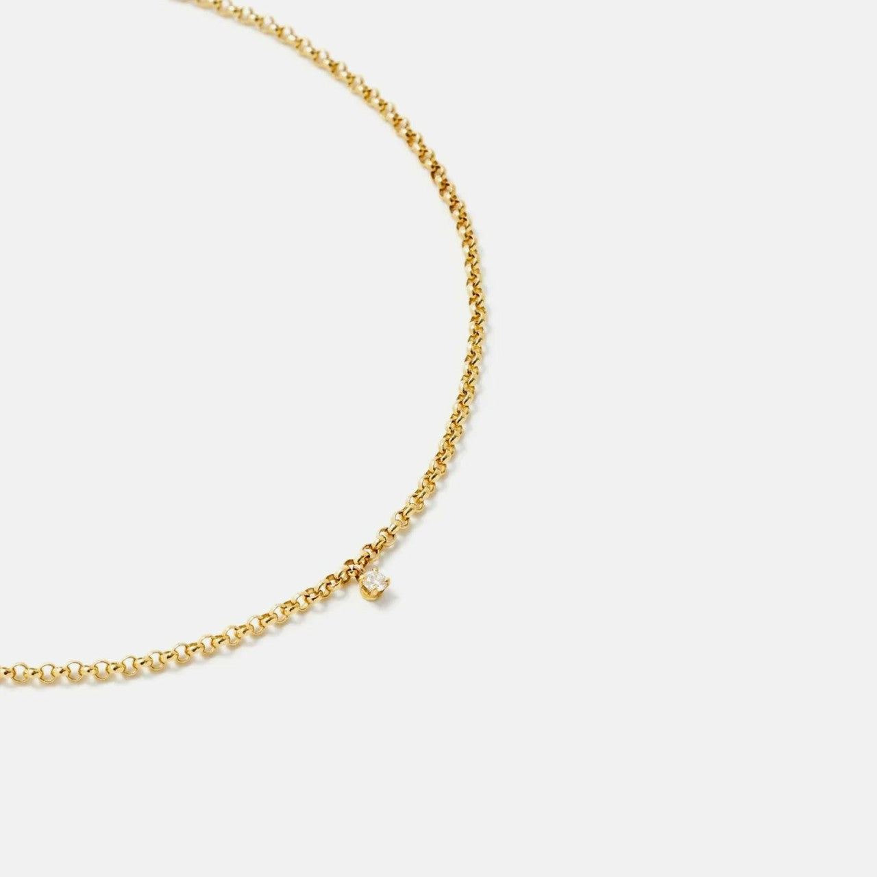 Women Kith Yvonne Leon Jaseron Flotant PM Necklace - Gold