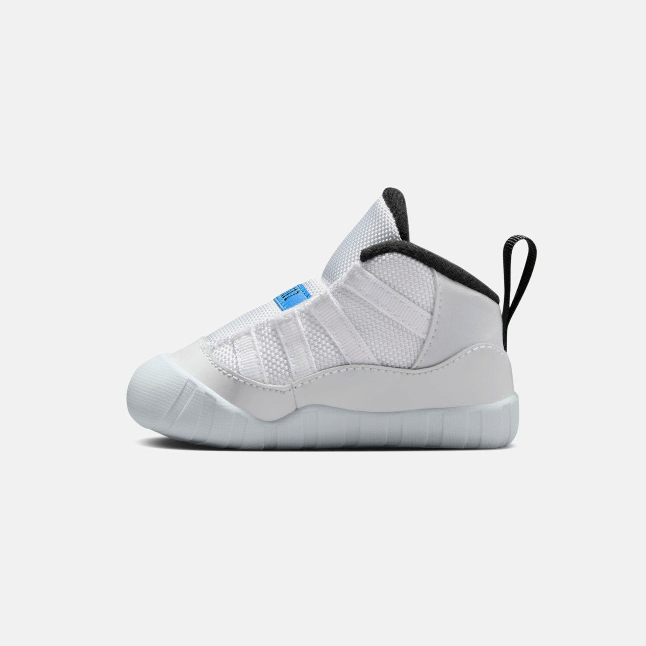 Men|Women|Kids Kith Jordan Crib Bootie Air Jordan 11 Retro - White / Legend Blue / Black