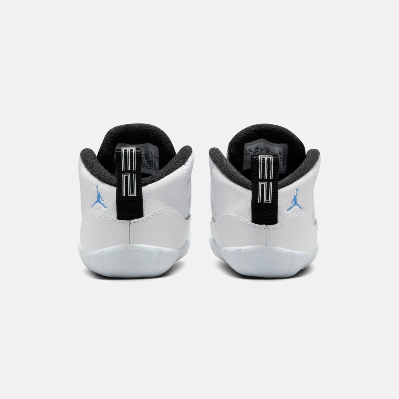 Men|Women|Kids Kith Jordan Crib Bootie Air Jordan 11 Retro - White / Legend Blue / Black