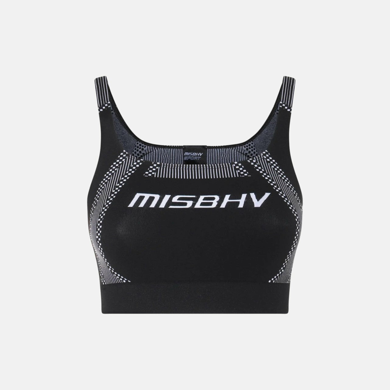 Women Kith MISBHV Sport Bra Top - Black / White
