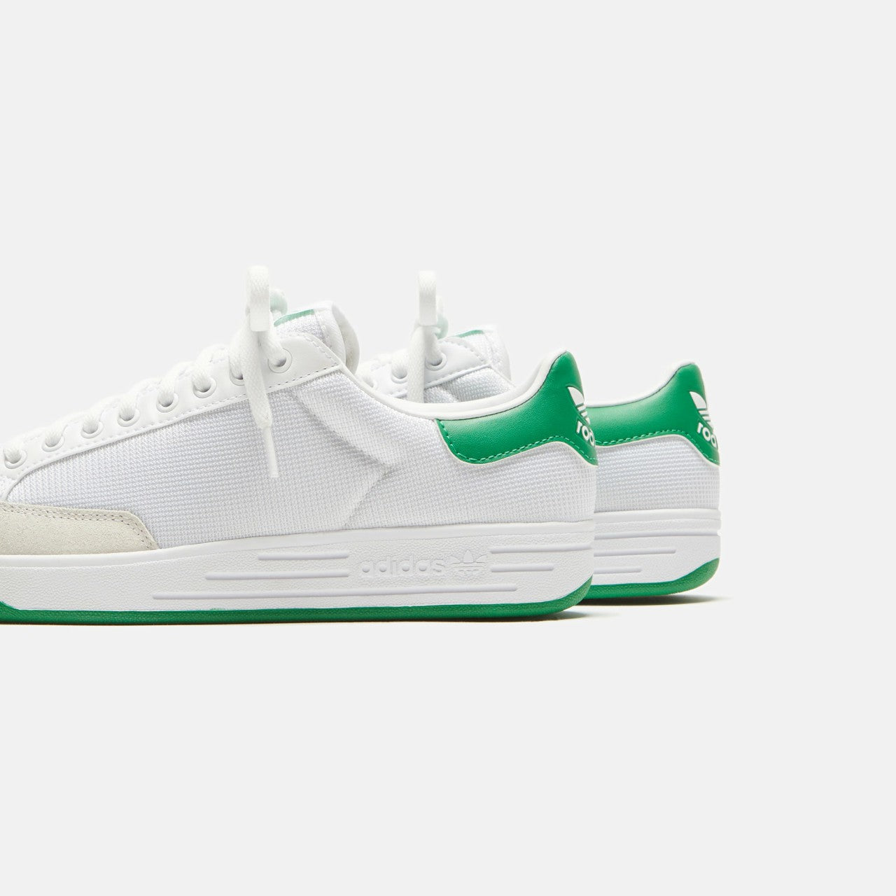 Men Kith adidas Rod Laver - White / White / Green