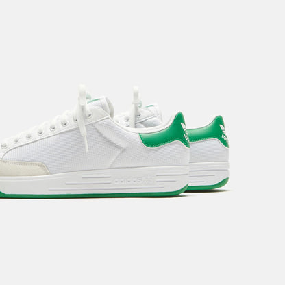 Men Kith adidas Rod Laver - White / White / Green