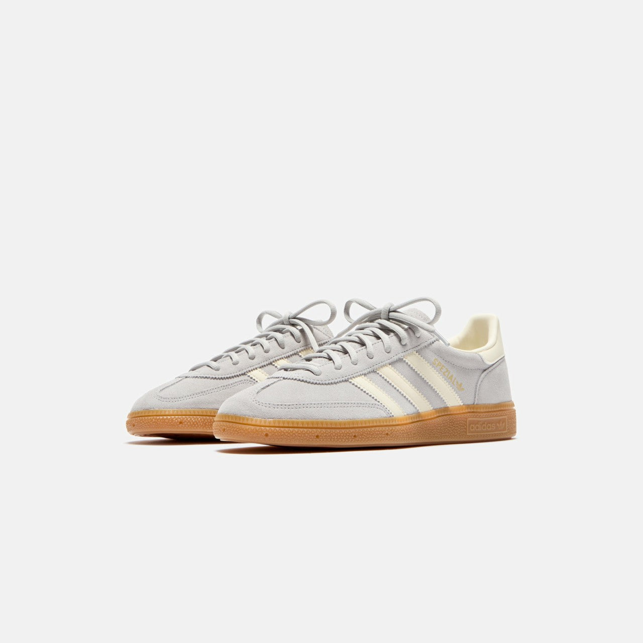 Men Kith adidas Handball Spezial - Grey Two / Cream White / White