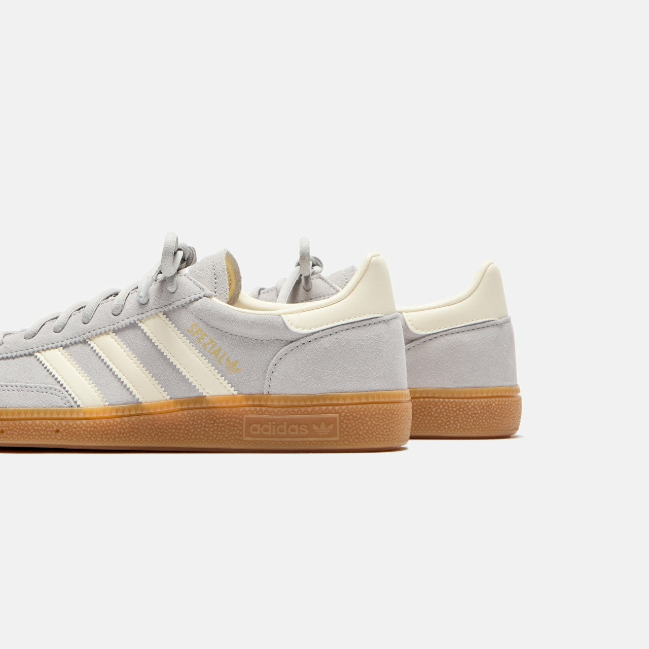 Men Kith adidas Handball Spezial - Grey Two / Cream White / White