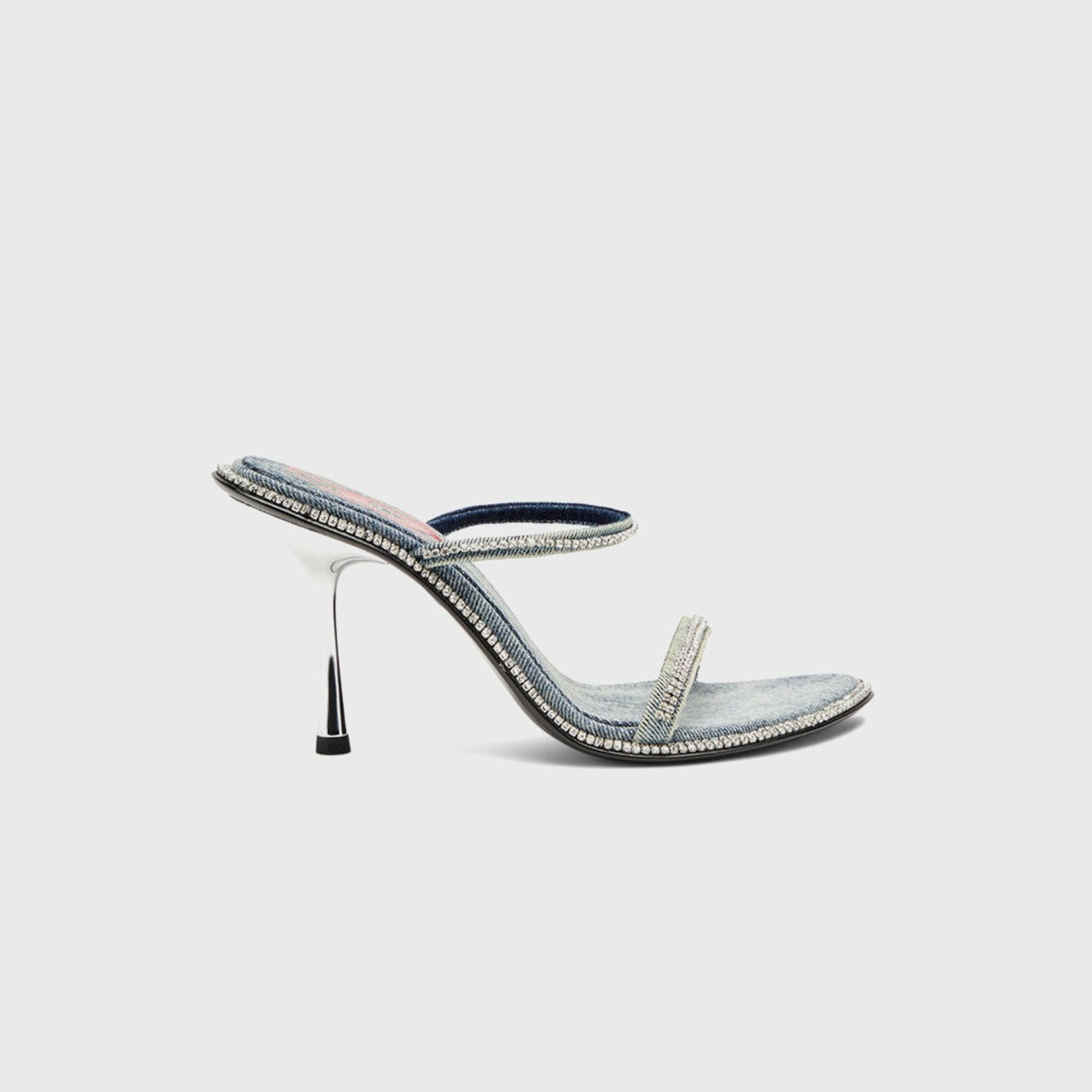 Women Kith Diesel D-Havanna SDL - Washed Denim / Strass Blue