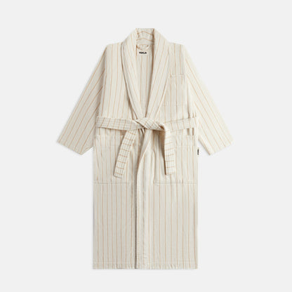 Women Kith Tekla Classic Bathrobe - Sienna Stripes