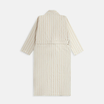 Women Kith Tekla Classic Bathrobe - Sienna Stripes