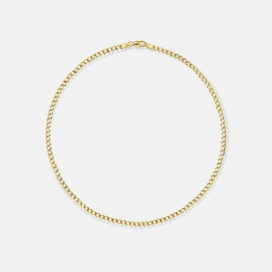 Women Kith Isa Grutman Cuban Chain Necklace - Yellow Gold