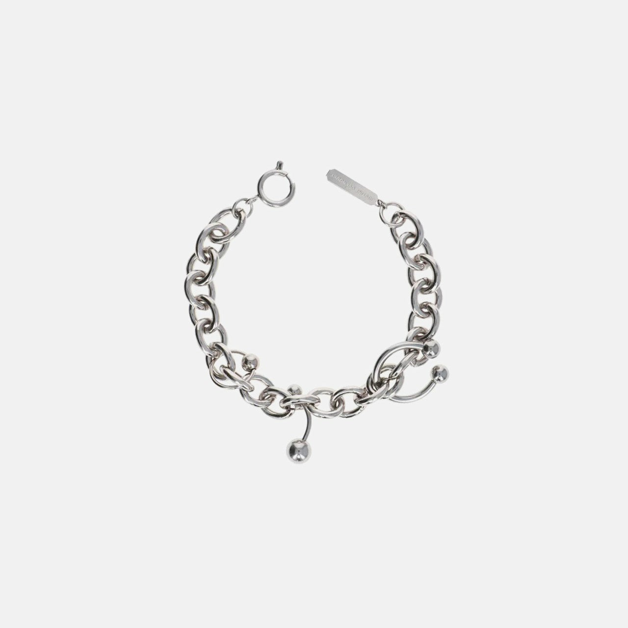 Women Kith Justine Clenquet Holly Pearl Bracelet - Palladium