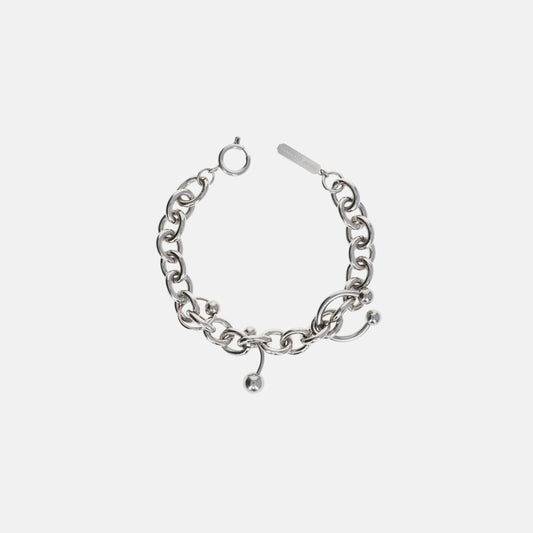 Women Kith Justine Clenquet Holly Pearl Bracelet - Palladium