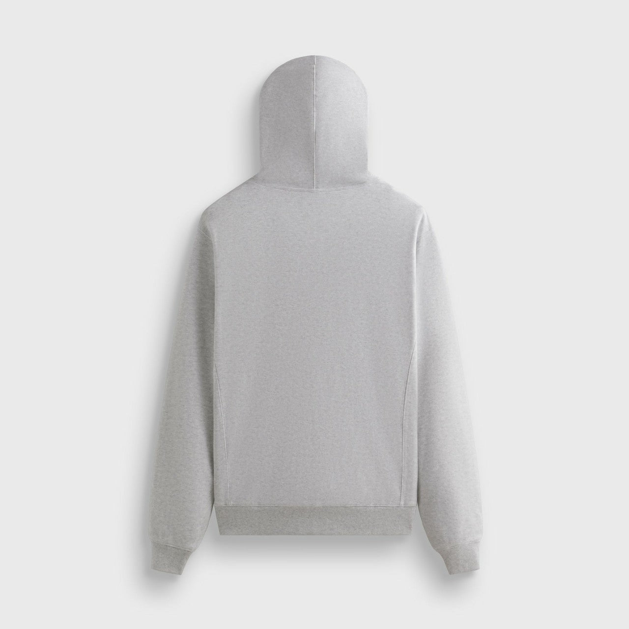 Men Kith Kith Interlock Williams V Full Zip Hoodie - Light Heather Grey