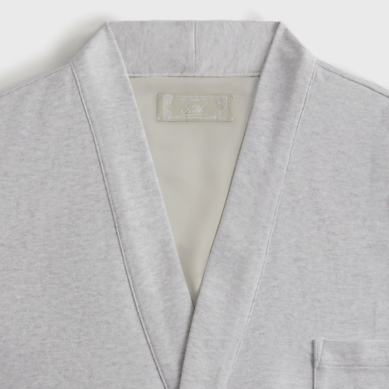 Men Kith Kith Interlock Karter Gi - Light Heather Grey