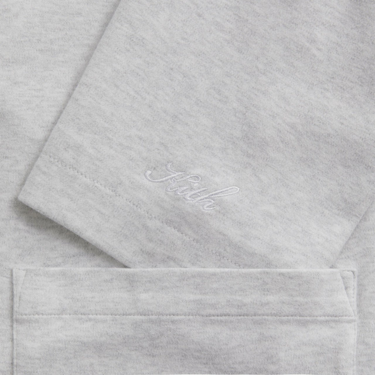 Men Kith Kith Interlock Karter Gi - Light Heather Grey