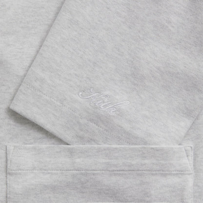 Men Kith Kith Interlock Karter Gi - Light Heather Grey