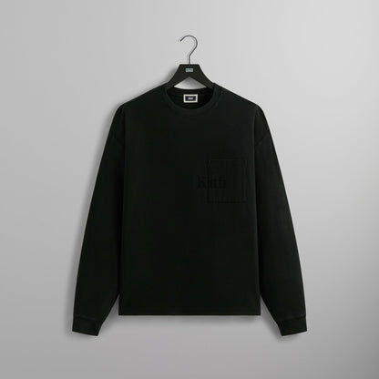 Men Kith Kith Long Sleeve Quinn Tee - Black