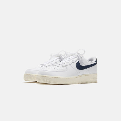 Women Kith Nike WMNS Air Force 1 `07 - White/ Obsidian/ Pale Ivory / Metallic Gol