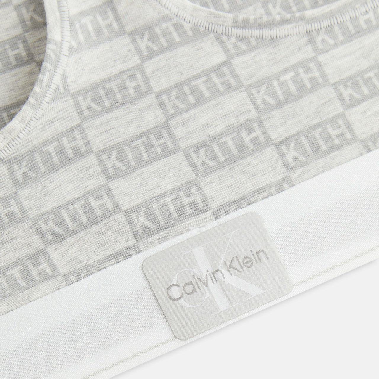 Women Kith Kith Women for Calvin Klein Classic Bralette - Light Heather Grey