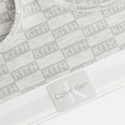 Women Kith Kith Women for Calvin Klein Classic Bralette - Light Heather Grey