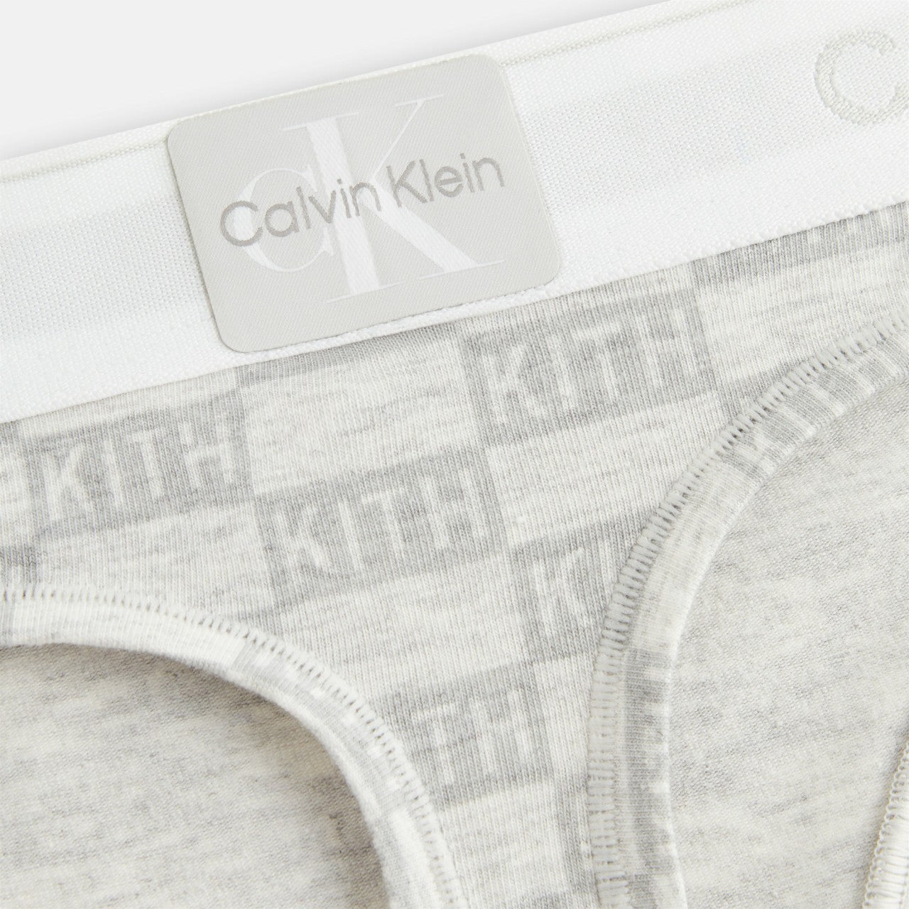 Women Kith Kith Women for Calvin Klein Thong - Light Heather Grey
