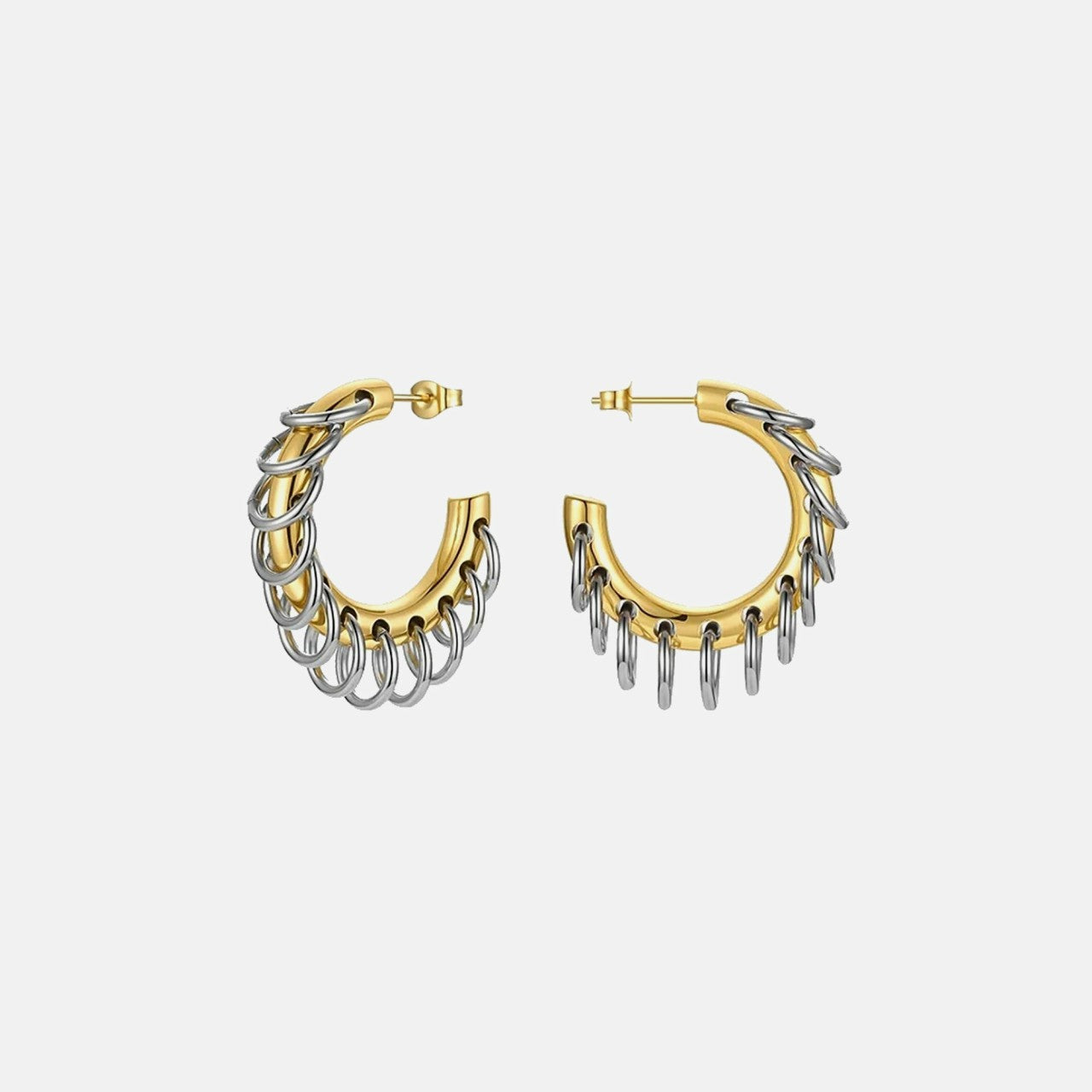 Women Kith ARSN Kinks and Thrills Earrings - Silver