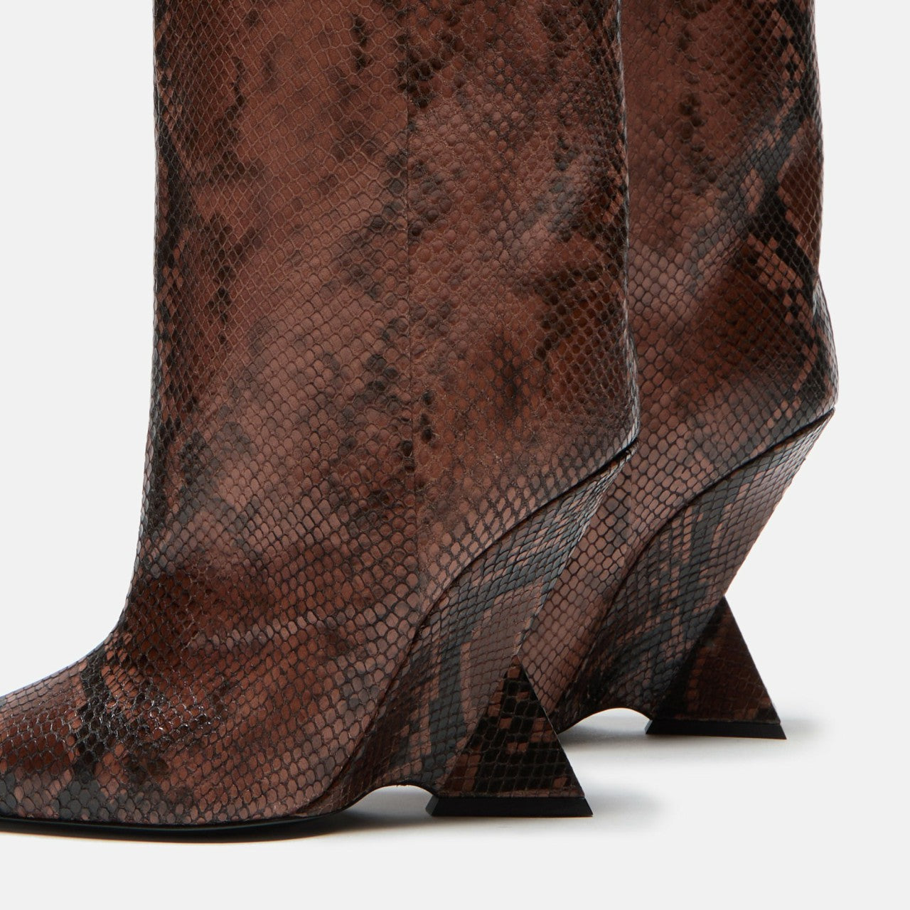Men|Women Kith The Attico Cheope Tube Boot - Brown / Black