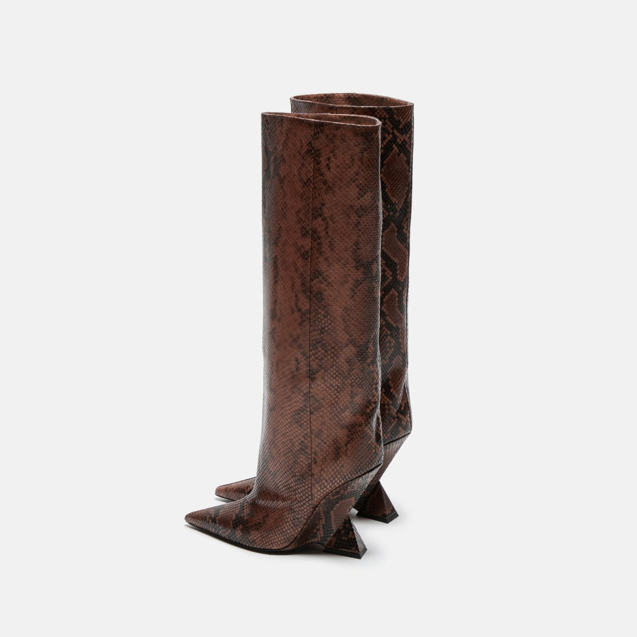 Men|Women Kith The Attico Cheope Tube Boot - Brown / Black