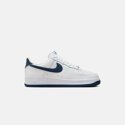Men Kith Nike Air Force 1 '07 - White / Midnight Navy / White