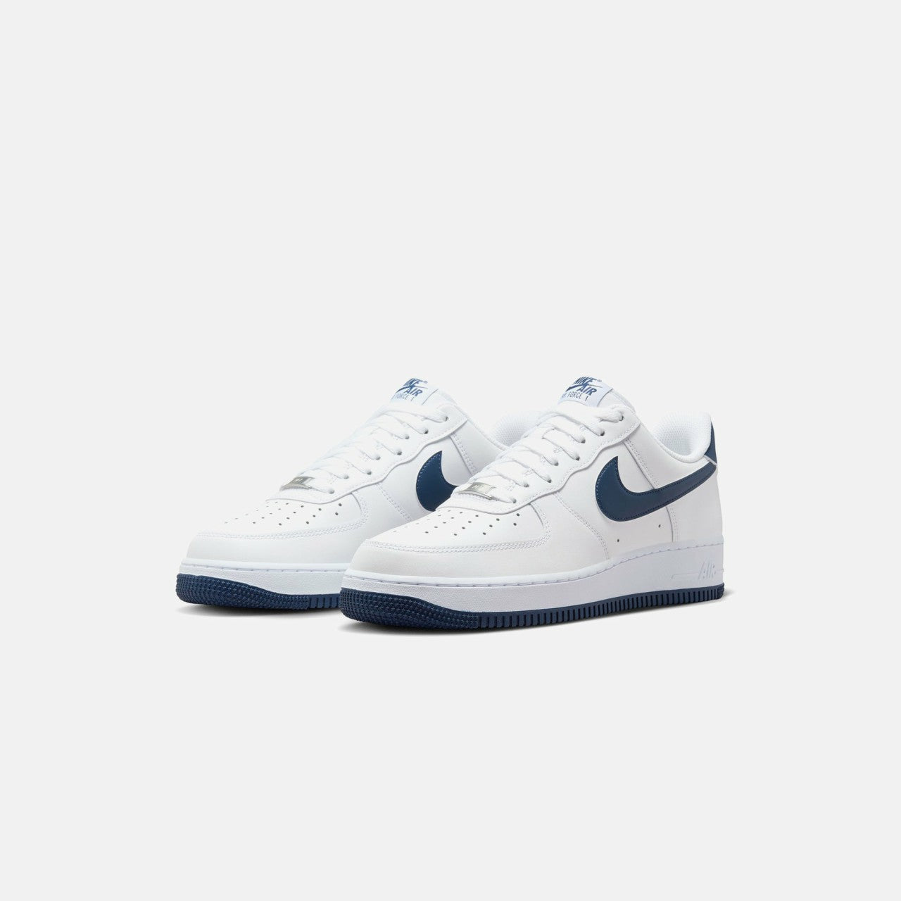 Men Kith Nike Air Force 1 '07 - White / Midnight Navy / White