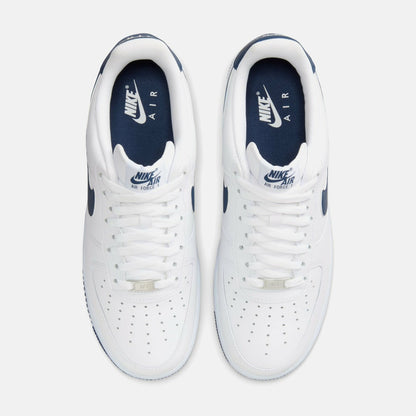 Men Kith Nike Air Force 1 '07 - White / Midnight Navy / White