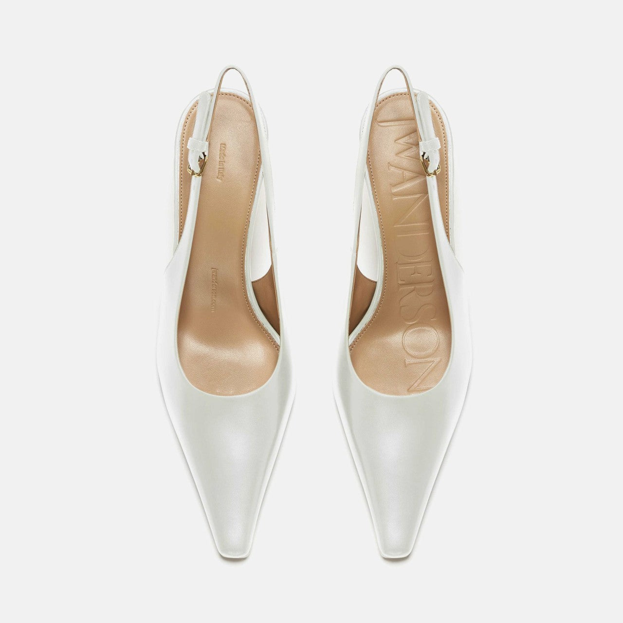 Men|Women Kith JW Anderson Sandal Chain Heel - Off White