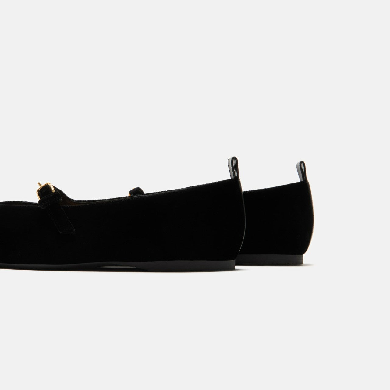 Men|Women Kith JW Anderson Velvet Ballerina - Black
