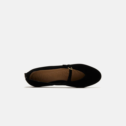 Men|Women Kith JW Anderson Velvet Ballerina - Black
