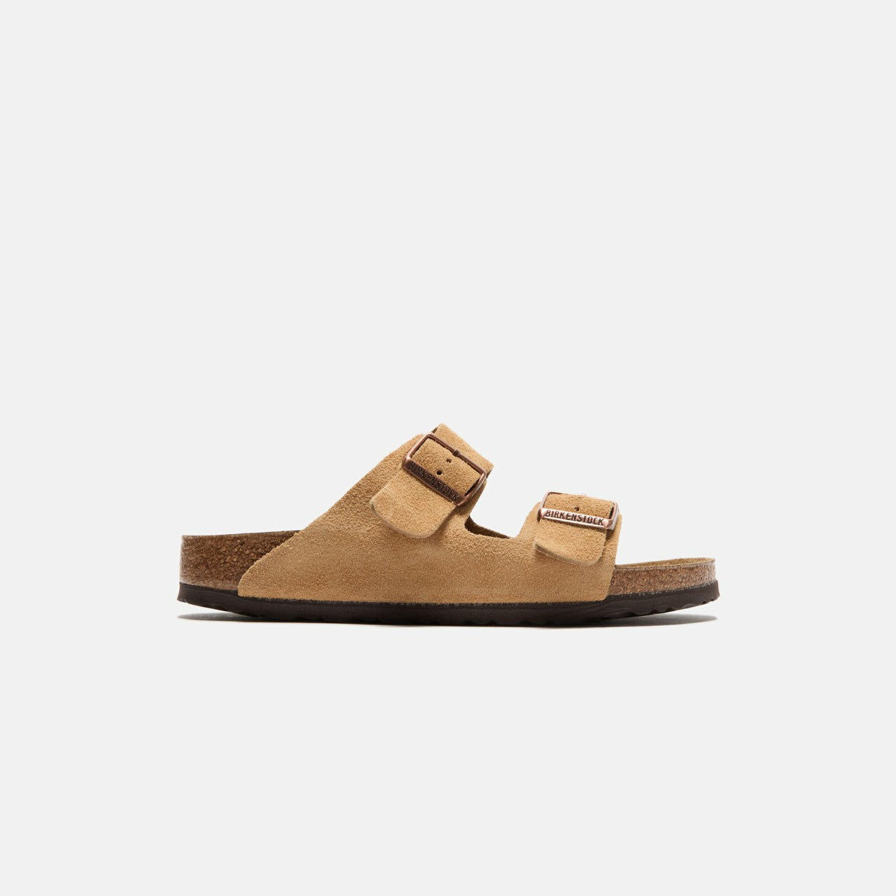 Men|Women Kith Birkenstock Arizona Suede - Latte Cream