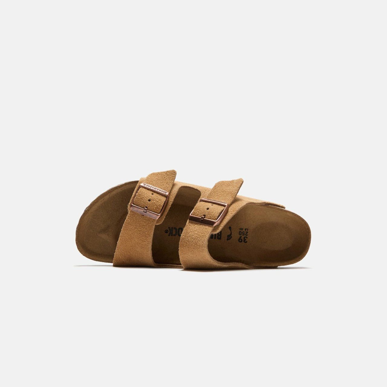 Men|Women Kith Birkenstock Arizona Suede - Latte Cream