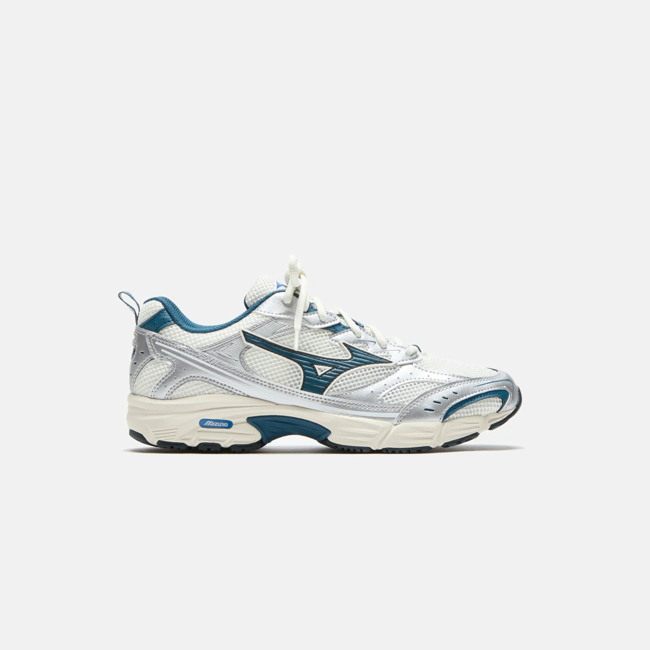 Men Kith Mizuno MXR - Snow White / Majolica Blue / Silver