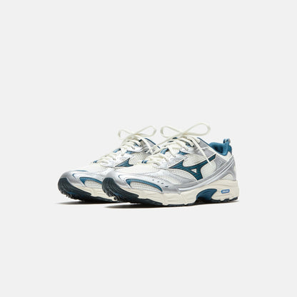 Men Kith Mizuno MXR - Snow White / Majolica Blue / Silver
