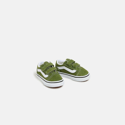 Kids Kith VANS TD Old Skool V Crib - Color Theory / Pesto