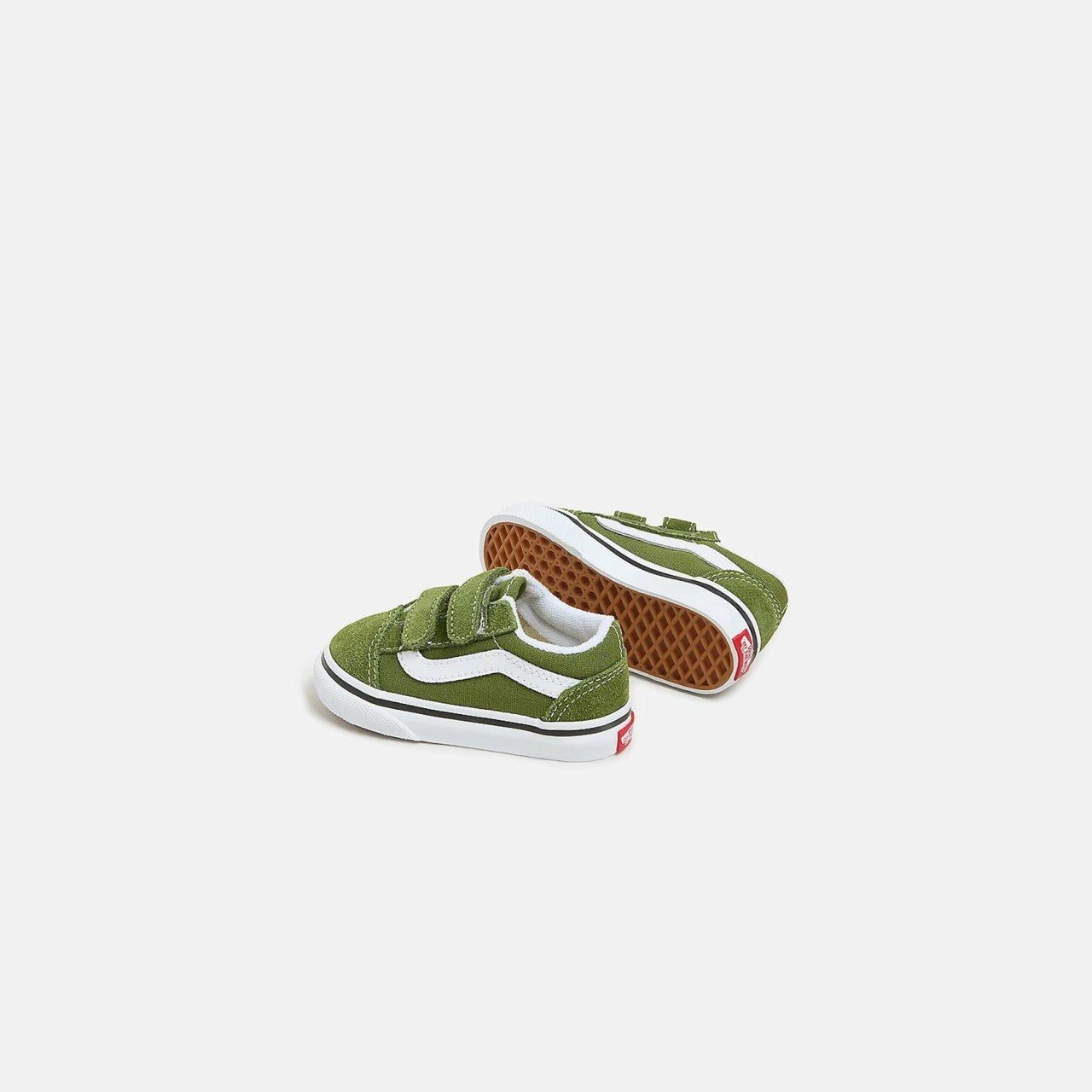 Kids Kith VANS TD Old Skool V Crib - Color Theory / Pesto