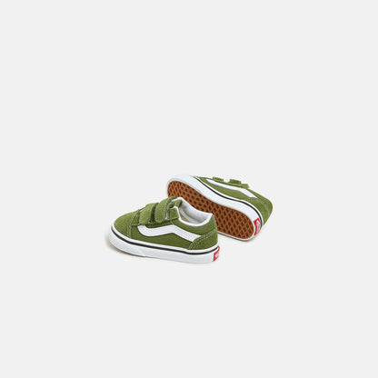 Kids Kith VANS TD Old Skool V Crib - Color Theory / Pesto