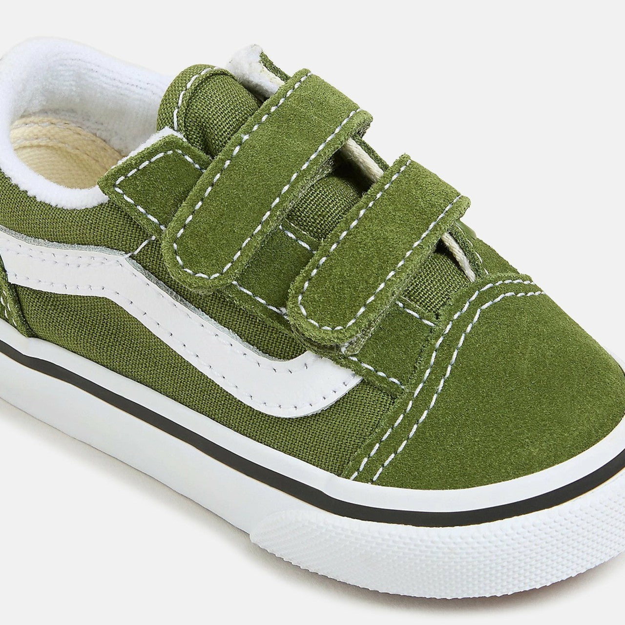 Kids Kith VANS TD Old Skool V Crib - Color Theory / Pesto