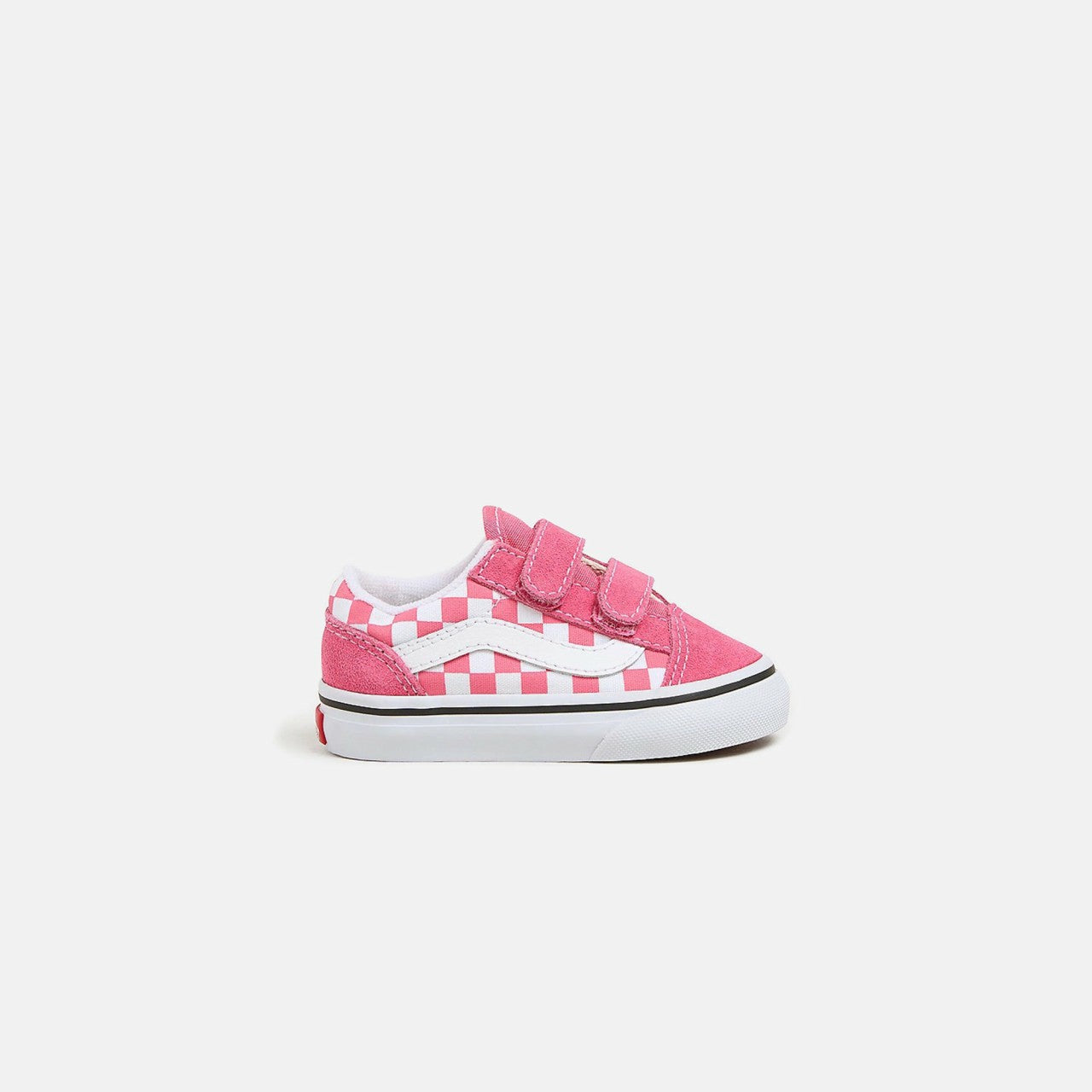 Kids Kith VANS TD Old Skool V Crib - Color Theory / Checkerboard / Honeysuckle