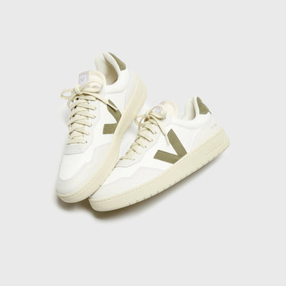 Women Kith Veja WMNS V-90 - White / Kaki