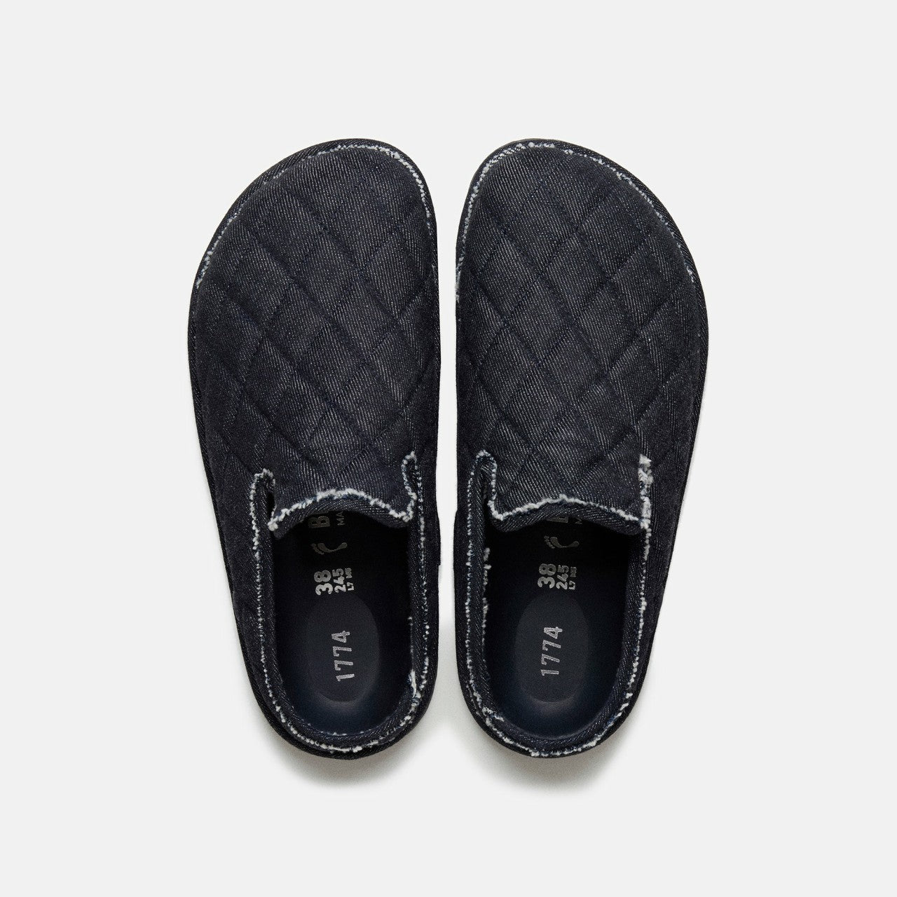 Men|Women Kith Birkenstock 1774 Eliscu Slippers - Dark Wash