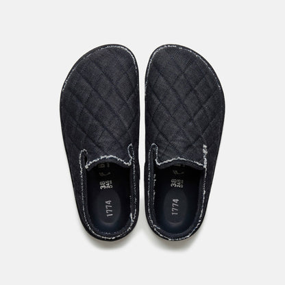 Men|Women Kith Birkenstock 1774 Eliscu Slippers - Dark Wash