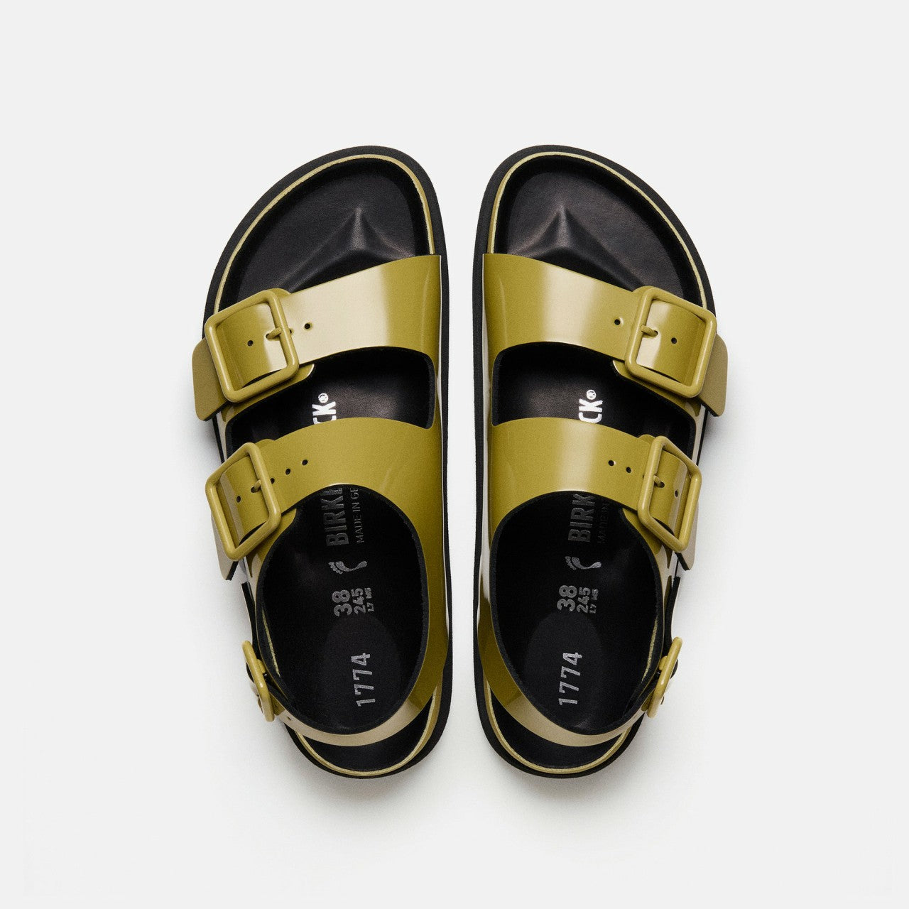 Men|Women Kith Birkenstock 1774 Milano - Golden Olive