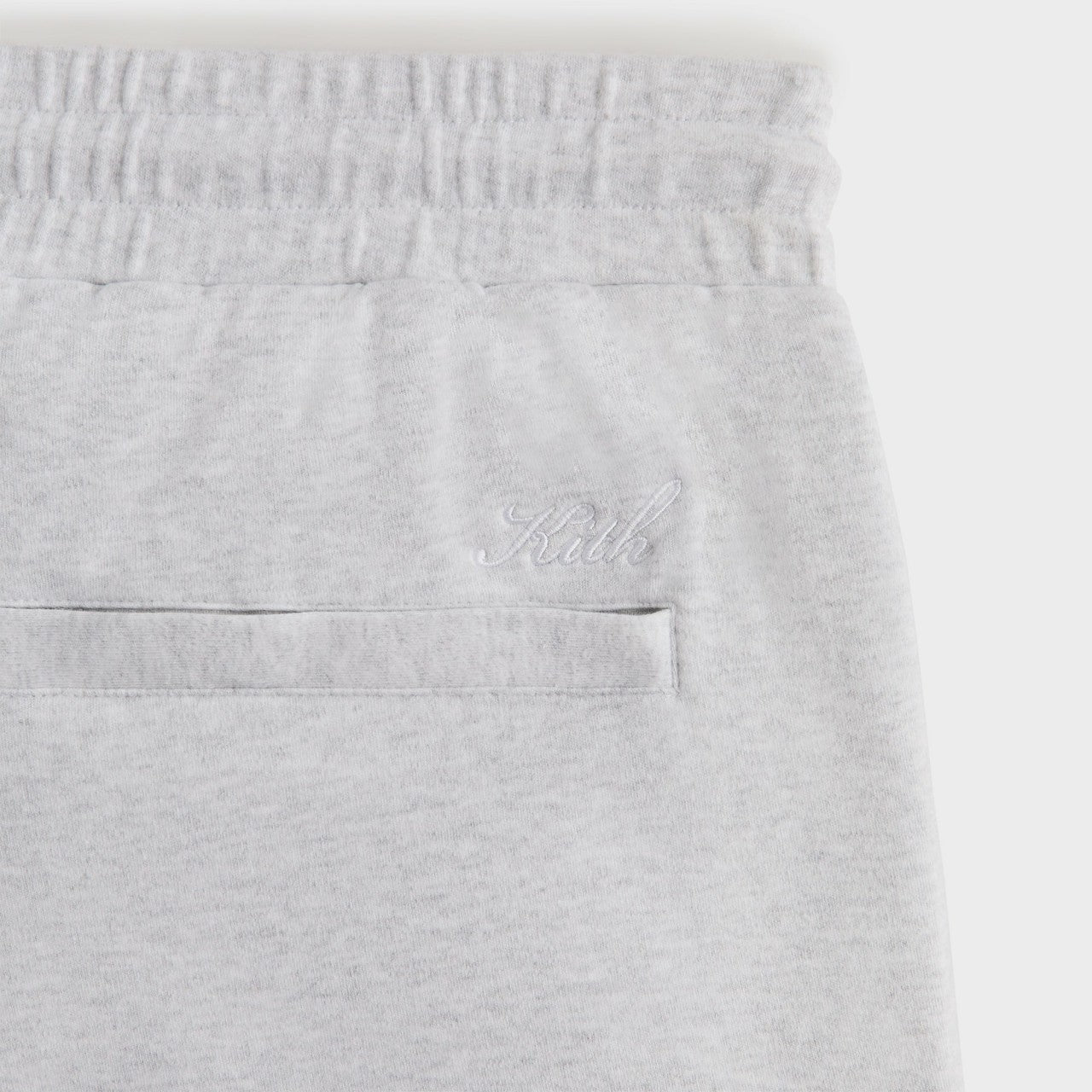 Men Kith Kith Interlock Garrison Pant - Light Heather Grey