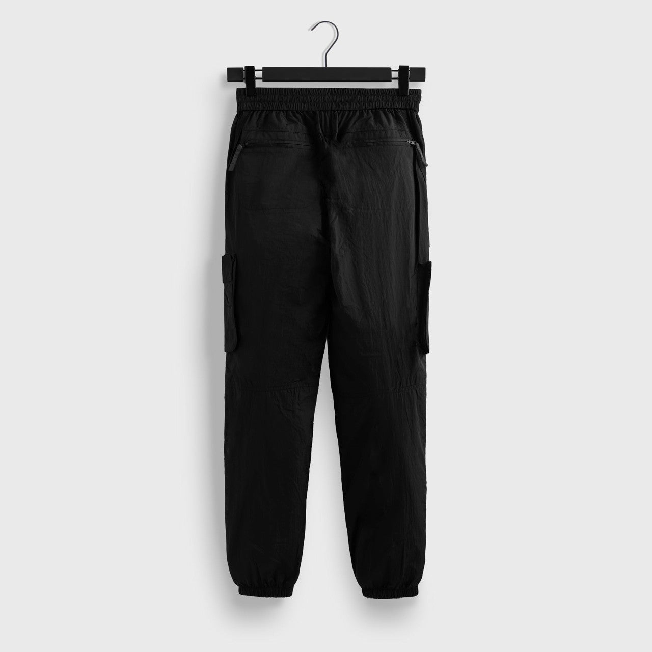 Men Kith Kith Wrinkle Nylon Chauncey Cargo Pant - Black