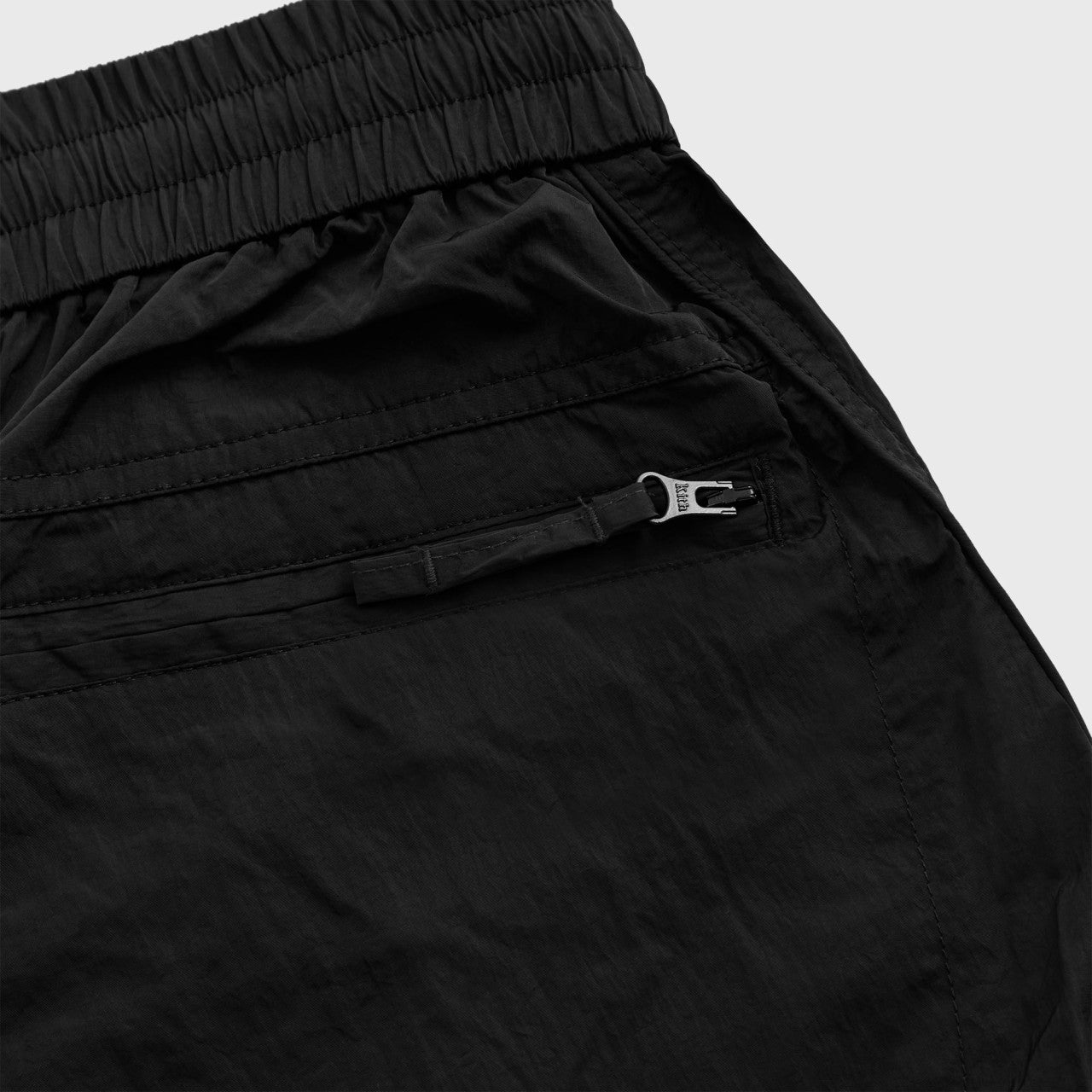 Men Kith Kith Wrinkle Nylon Chauncey Cargo Pant - Black