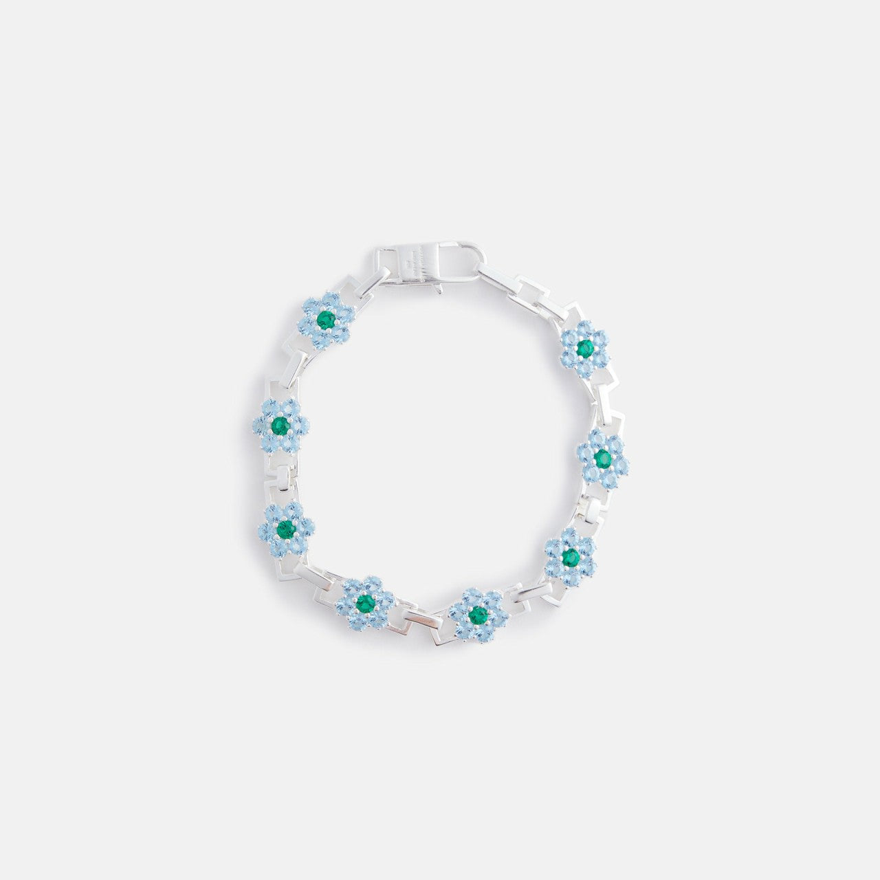 Men Kith Hatton Labs Daisy Bracelet - Silver / Topaz
