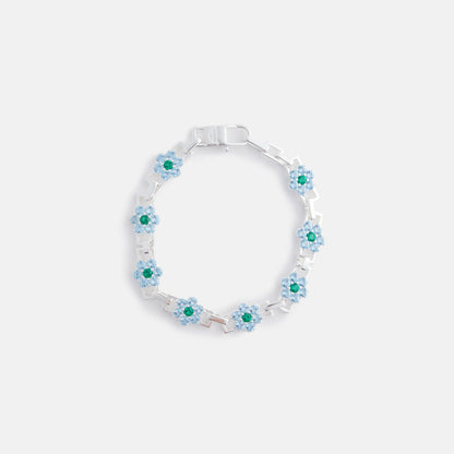 Men Kith Hatton Labs Daisy Bracelet - Silver / Topaz